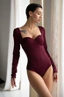 Боди Tales Goddess long M марсала (kd6046-019) - изображение 1