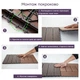 Композитная плитка WPC кедр 30*30CM*2СM (D) SW-00001705 - изображение 12