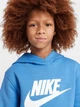 Детское теплое худи для мальчика Nike K Nsw Club Flc Hdy Hbr FD2988-489 122-128 см Blue Beyond/White (197859885367) - изображение 3