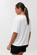 Футболка з асиметрією Wear me L Молочний (18_25_62_10940) - изображение 2