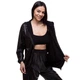 Костюм-сауна для похудения SAUNA SUIT SIBOTE Поливинилхлорид размер 2XL 195-201 см цвет черный ST-2052 - изображение 10