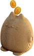 3D пазл-конструктор Cartonic 3D Puzzle Cute Cat Money Bank 98 елементів (CARTCUTE) - зображення 3
