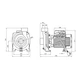 Насос поверхневий поливальний Pumpman TGA1A Нmax 18 м Qmax 16 куб.м 1 1/2"х1 1/2" 750 Вт - зображення 6