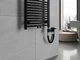 Полотенцесушитель MEXEN ARES 70х50 BLACK 300W электрический 2.0 - изображение 4