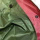 Плащ - дощовик пончо Raincoat H-855 вологозахисний One Size 160 см Green-Red - зображення 5