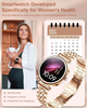 Смарт-часы Rollstimi Smart Watch с давлением, пульсом, кислородом, звонками для Android и iPhone, металл, 2 ре - изображение 4