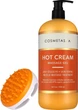 Антицеллюлитный гель Cosmetasa Hot Cream с разогревающим эффектом и массажером 500 мл - изображение 1