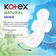 Гігієнічні прокладки Kotex Natural Night 12 шт (5029053580180) - зображення 7