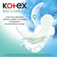 Гігієнічні прокладки Kotex Bio-Care Night 6 шт (5029053590912) - зображення 6
