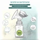 Молокоотсос электрический двойной для грудного вскармливания Breast Pump RH228 Model 3 150мл Белый - изображение 3