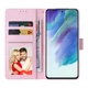 Чехол-книжка Color Book Leather для Samsung Galaxy S21 Rose Flowers - изображение 7