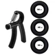 Набір кистьових еспандерів кільце+еспандер ножиці Power Grip Set1 NE-1587-60 - изображение 1