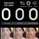 Монопод-штатив для селфи с кольцевой LED лампой Selfie Stick A8 телескопический с пультом AG-576 и Bluetooth - изображение 7