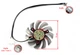 Вентилятор Everflow для видеокарты ASUS (orgnl) 75 мм 4-pin T128010SH (FD7010H12D FD7010H12S PLD08010S12HH T128010BH) (№32.21) - изображение 3