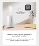 Умный датчик температуры и влажности TH05, Дисплей, SmartHome, Bluetooth, For SmartLife APP, iOS, Android, Black - изображение 9