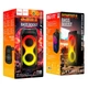 Акустика-караоке HOCO DS54 Precious RGB Light BT speaker, BT5.0, TWS, TF, USB, AUX, 25Wx2, 3H, 1mic, remorte, black - зображення 5