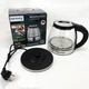 Прозрачный маленький электрочайник 1.2 л 2200W Rainberg RB-2251 Pro - изображение 2