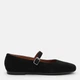 Женские балетки замшевые Ashoes М.Джей 38 24.5 см Черные (ROZ6501005718) - изображение 1