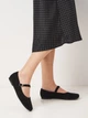 Женские балетки замшевые Ashoes М.Джей 38 24.5 см Черные (ROZ6501005718) - изображение 2