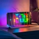 Електронний годинник VST 888H RGB із дзеркальним дисплеєм, будильником і термометром - зображення 2