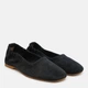 Женские балетки замшевые Ashoes 3018 40 25.5 см Черные (ROZ6501005620) - изображение 3