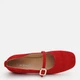 Женские балетки замшевые Ashoes 3025 40 25.5 см Красные (ROZ6501005631) - изображение 6