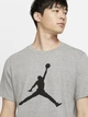Футболка хлопковая длинная мужская Nike Jordan Jumpman Ss Crew CJ0921-091 XL Серая с принтом (193146102278) - изображение 4