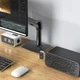 Автомобильный Bluetooth 5.4 адаптер - AUX приемник с микрофоном Adattatore беспроводной аудиоадаптер - передатчик для машины / колонок / ПК RX и TX, 5.7х3.3 см, черный (102652146) - изображение 3