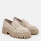 Женские лоферы замшевые PARADIZE SHOES T-400 39 24.7 см Бежевые (ROZ6501060321) - изображение 3