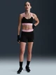 Спортивный топ для фитнеса женский Nike Pro Bra Tt HF5372-011 XL Черный с розовым (197602809541) - изображение 4