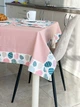 Скатерть водоотталкивающая с бортиком Delux Textil Розовые яички 230 х 170 см 367933 (368191) - изображение 2