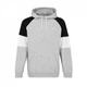 Спортивний костюм Slazenger Flc quarter TSuit Sn10 Grey Marl/Black, XXXL (54) (11447854) - зображення 3