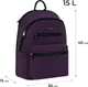 Рюкзак Kite Education teens 40x30x15 см 15 л (K25-2720M-4) - зображення 2