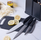 Набір кухонного приладдя 19 предметів Kitchen Set силіконові ЧОРНИЙ - зображення 7