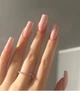 Накладные ногти Nail натуральный розовые, квадрат, длинные, 24 шт - изображение 1