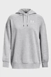 Жіноче світло-сіре худі Essential Flc OS Hoodie Under Armour S 1379495-012 - изображение 5