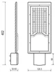 Уличный фонарь ETRON Street 50W IP65 5000K 1-ESP-322 - изображение 7