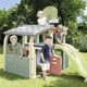 Игровой центр Smoby Toys Life Развлечения с баскетбольной корзиной и футбольными воротами и горкой 150 см (7600840206) (3032168402065) - изображение 7