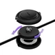 Кабель Baseus Bright Mirror 2 Series Retractable 3-in-1 Fast Charging Data Cable USB to M+L+C 3.5A 1.1m Black (CAMJ010001) - зображення 3