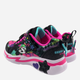 Buty sportowe chłopięce Skechers Snuggle Sneaks 302214N-BKMT 21 Czarne (197976511385) - obraz 3