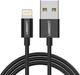 Кабель Ugreen USB Type A - Apple Lightning 1 м MFi Black (US155/80822) - зображення 1