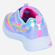 Дитячі з підсвіткою кросівки для дівчинки Skechers 302298L-LVMT 28.5 Фіолетові (197976236332) - зображення 5