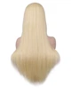 Парик блондинки с челкой длинный блонд (70CH-blond) - изображение 3