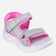 Sandały dziecięce dla dziewczynki Skechers 303024L-SLHP 35.5 Srebrne (197627912790) - obraz 2