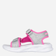 Sandały dziecięce dla dziewczynki Skechers 303024L-SLHP 35.5 Srebrne (197627912790) - obraz 3