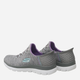 Buty sportowe damskie Skechers 149937-GYMT 39.5 Szare (196642463812) - obraz 3