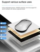 Бесповодная мышь HP DM10 Space Grey два режиима работы Wireless Bluetooth Dual Mode Mouse - изображение 7