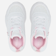 Buty sportowe chłopięce Skechers 310387L-WHT 37 Białe (197627291574) - obraz 4