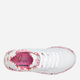 Buty sportowe chłopięce Skechers 314976L-WRPK 37.5 Białe (195969526101) - obraz 4