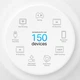 WiFi Mesh-система TP-Link Deco X50-PoE(3-pack) - изображение 6